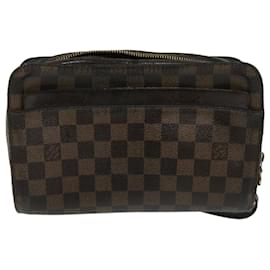 Louis Vuitton-LOUIS VUITTON Damier Ebene Saint Louis Clutch Bag N51993 LV Auth 66745-Other
