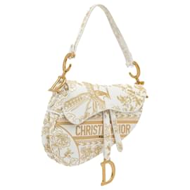 Dior-DIOR Handbags Saddle-White