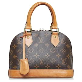 Louis Vuitton-LOUIS VUITTON Handbags Alma BB-Brown
