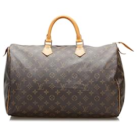 Louis Vuitton-LOUIS VUITTON Handtaschen Speedy-Braun