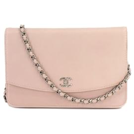 Chanel-Chanel Wallet on Chain-Rose