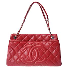 Chanel-Chanel shopping-Vermelho