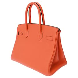 Hermès-HERMES BIRKIN 30-Naranja