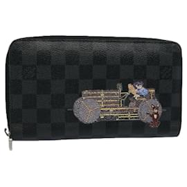 Louis Vuitton-Louis Vuitton Zippy Organizador-Negro