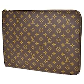 Louis Vuitton-Documento de Louis Vuitton Poche-Castaño