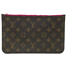 Louis Vuitton-Custodia Louis Vuitton Neverfull-Marrone