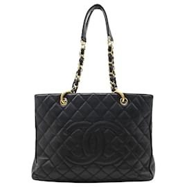 Chanel-Chanel GST (gran bolso de compras)-Negro