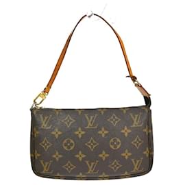 Louis Vuitton-Accesorios de Louis Vuitton Pochette-Castaño