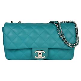 Chanel-Chanel Double flap-Green
