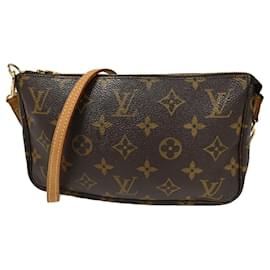 Louis Vuitton-Accesorios de Louis Vuitton Pochette-Castaño