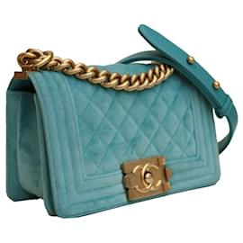 Chanel-CHANEL Handtaschen Junge-Blau