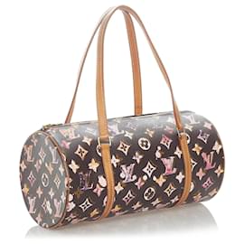 Louis Vuitton-LOUIS VUITTON Handbags Papillon-Black