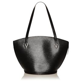 Louis Vuitton-LOUIS VUITTON Handtaschen Saint Jacques-Schwarz