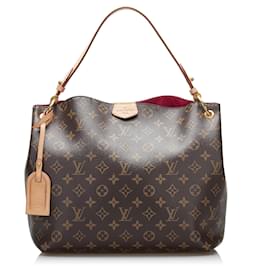 Louis Vuitton-LOUIS VUITTON Handbags Graceful-Brown