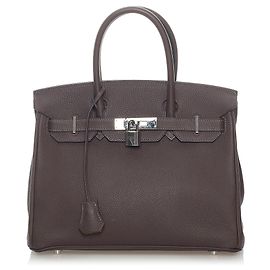 Hermès HERMES Handbags Birkin 30 Brown