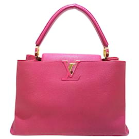 Louis Vuitton-LOUIS VUITTON Handbags Capucines-Pink
