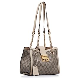 Gucci-GUCCI Handbags Padlock-Brown