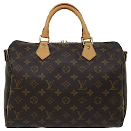 Louis Vuitton-Louis Vuitton speedy Bandouliere 30-Castaño