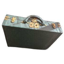 Mallette Louis Vuitton "Président" Vert foncé