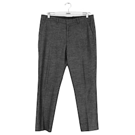 Courreges-wool pants-Grey