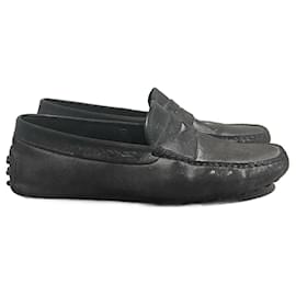 Tod's-TOD'S Flats T.EU 41 Leather-Grey