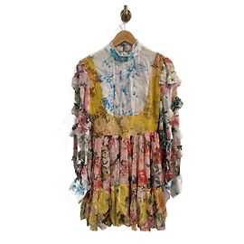 Autre Marque NOVAS CHEGADAS Vestidos T.Internacional XS Viscose Multicor