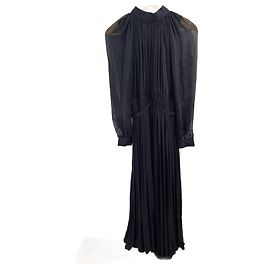MAISON RABIH KAYROUZ Vestidos T.Internacional M Seda Negro