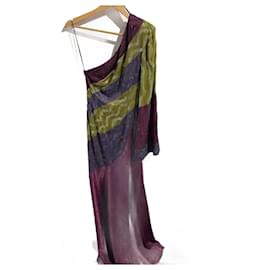 Autre Marque-RAISA VANESSA Robes T.International S Polyester-Violet