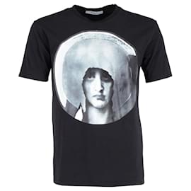 Givenchy-Givenchy Madonna Printed T-Shirt in Black Cotton-Black