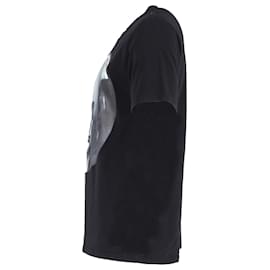 Givenchy-Camiseta Givenchy Madonna estampada em algodão preto-Preto
