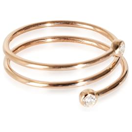 Tiffany & Co-TIFFANY & CO. Elsa Peretti Ring in 18k yellow gold 0.1 ctw-Silvery,Metallic