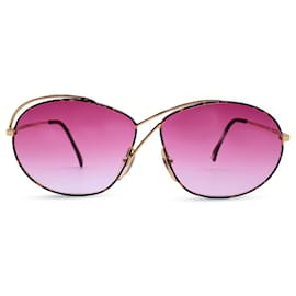 Autre Marque-Casanova Vintage Pink Gold Plated Sunglasses C 02 56/20 130mm-Pink
