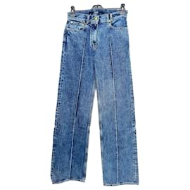 Jacquemus-JACQUEMUS  Trousers T.International XS Denim - Jeans-Blue