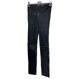 ZADIG & VOLTAIRE Pantalone T.Pelle S internazionale Nero