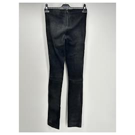 Zadig & Voltaire-ZADIG & VOLTAIRE  Trousers T.International S Leather-Black