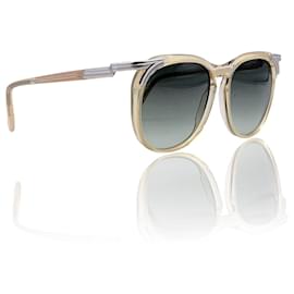 Autre Marque-Vintage Clear Beige Sunglasses Mod. 113 Col. 82 54/16 135mm-Beige