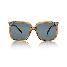 Autre Marque-Vintage Brown Sunglasses Mod. 112 Col. 69 52/16 130 mm-Beige
