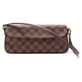 Louis Vuitton-Louis Vuitton Damier Ebene Recoleta Canvas Shoulder Bag N51299 in Excellent condition-Other