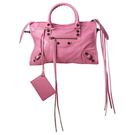 Balenciaga-Pink City bag-Pink