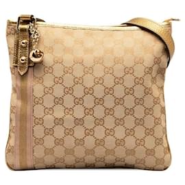 Gucci-GG Canvas Jolicoeur Messenger Bag  144388-Other