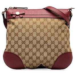 Gucci-GG Canvas Mayfair Bow  257065-Other