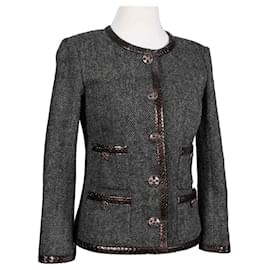 Chanel-Paris / Edinburgh CC Jewel Buttons Tweed Jacket-Multiple colors
