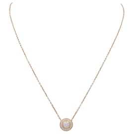 Cartier-Cartier “Cartier d’Amour” necklace in pink gold, diamants.-Other