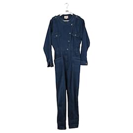 SéZane-Cotton jumpsuit-Blue