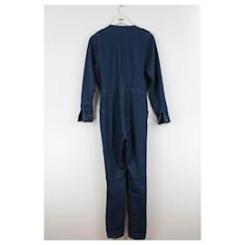 SéZane-Cotton jumpsuit-Blue