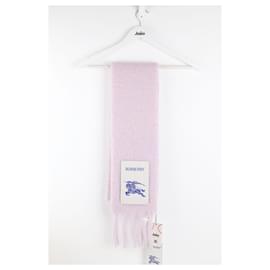 Burberry-wool scarf-Purple