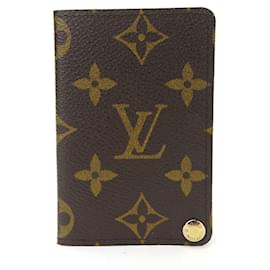 Louis Vuitton-Louis Vuitton Porte carte credit bifold-Brown