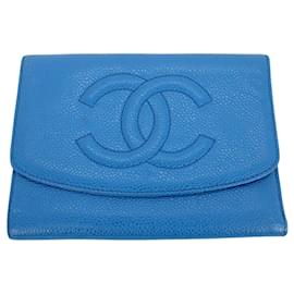 Chanel-Chanel Logo CC-Azul