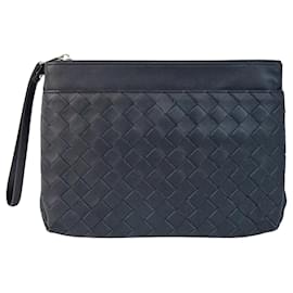 Bottega Veneta-Bottega Veneta Intrecciato-Blu navy