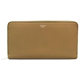 Céline-Céline Zip Around-Beige